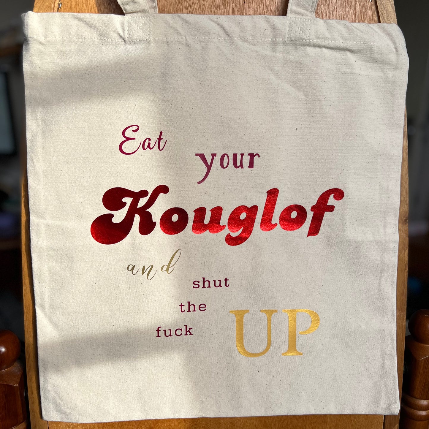 Tote Bag Kouglof nacré